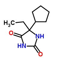 5-Cyclopentyl-5-ethyl-imidazolidine-2,4-dione cas  6969-84-2